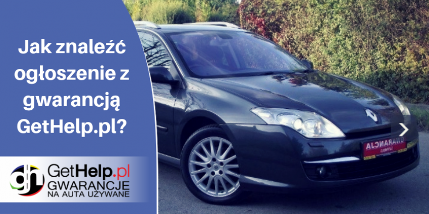 Jak znaleźć samochód z gwarancją GetHelp.pl?